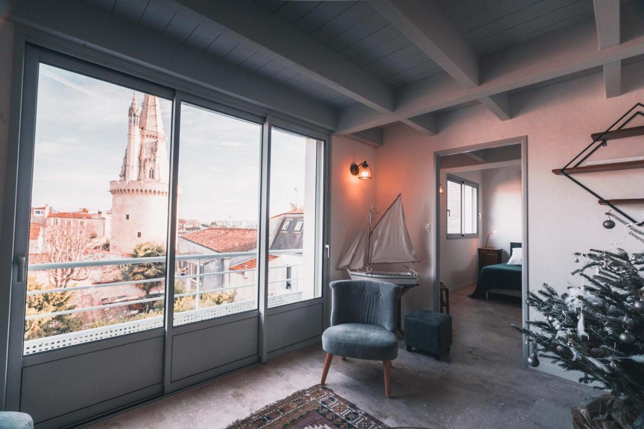 Duplex Vue Sur Tour Appartement Remparts 3 La Rochelle  Kültér fotó